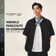 The January Outdoor Short-sleeved Wrinkle Parachute SS Overshirt in stretch fabric TJO4SSH1