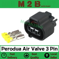 Perodua Kelisa, DAIHATSU L5,L7 (ACV) Idle Air Control Valve Socket Connector 3 Pin