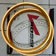 Vrossi rims size 140 x 17 inch gold color price per pair