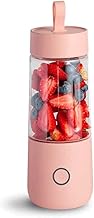 GIENEX Portable Blender, Personal Size Blender for Smoothies, Juice and Shakes, Mini Blender with Powerful Motor 2000mAh Rechargeable Battery, 4 3D Blades, for Home, Travel, Office