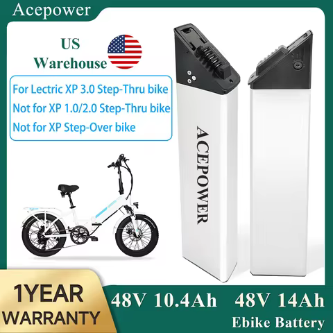 48V 10.4Ah 14Ah Battery For Electric XP Step-thru 3.0 Bicycle Battery for Gotrax F2 R2 R3 Likebike C
