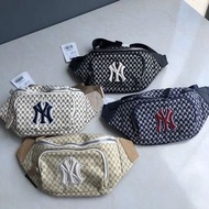 全新正品mlb NY 腰包情侶款logo腰包brandnew mlb waist bag mlb袋mlb包生日禮物birthday gift閨蜜