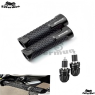 Fit For SUZUKI SMASH 110 115 Motorcycle Accessories CNC Bar End with Handle Grip Motorcycle Grip Han