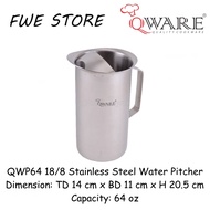 Qware 64oz Water Pitcher / Water Jug QWP64