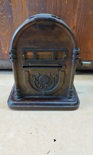 古董早期銅製音樂盒擺飾/瑕疵無法撥放音樂