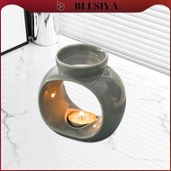 blesiya Essential Oil Burner Ceramic Modern Oil Burner Wax Melt Burner Oil Diffuser for