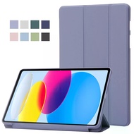Coque For iPad 11 2025 Case Trifold PU Leaher Soft TPU Back Stand Tablet Funda For iPad 11th Generat