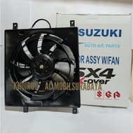 [BEST QUALITY] MOTOR FAN EXTRA EKTRA FAN KIPAS RADIATOR AC MOBIL SUZUKI SX4 - X OVER - XOVER - SUZUK