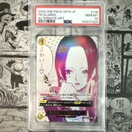 Dot painting PSA 10 ONE PIECE JPN BOA HANCOCK OP14-118 ALT ART Japanese Gem Mint TCG NF38 50a