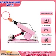 Adjustable Strong Telescopic Pink 100V-240V Automatic Machine Gun With Dildo Sex For Women Sex Toy