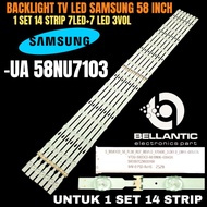 SAMSUNG 58 INCH LED TV BACKLIGHT UA-58NU7103 58 INCH TV BACKLIGHT