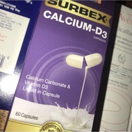 Surbex Calcium D3 Import Isi 60 Exp 2024 Termurah