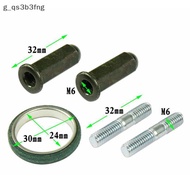 GQS Motorcycle Exhaust Studs Nuts Gasket Set Fit for GY6 50cc 125cc 150cc QMB139 PH