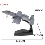 [tishita] 1/100 A-10 Attack Plane Metal Fighter Diecast Aircraft Commemorate Collection