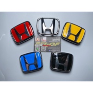 Honda Logo Emblem Civic EG EK Ef ACCORD1992 SV4 S04 SR3 SR4 VTEC BRY sm4 size 7.5x6cm ferio chrome r