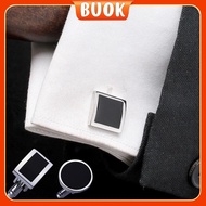 BUOK Men Shirt Tuxedo Studs And Cufflinks Set, Cufflinks For Men null