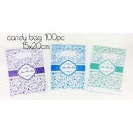 Bag candy 15x20cm GPP 15x20cm bag jajan plastik bag goodies size 100pc 1 pack GPP15x20