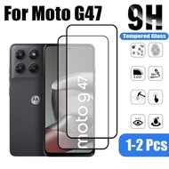 1-2 Pcs Moto G47 Tempered Glass Screen Protector For Motorola G06 G56 G75 G35 G15 4G 5G 9D Glass Pro
