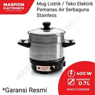 Maspion Mug Listrik Teko Elektrik Pemanas Air Serbaguna Stainless