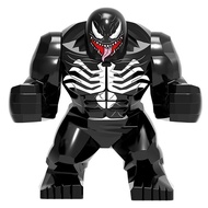 XinH Macro Assembly Blocks Third Party Adult Figure Green Goliath Venom Iron Man Thanos Black Dwarf