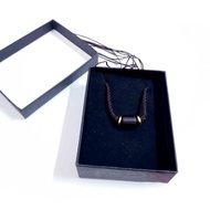 Ebony Wood Car Pendant | Ebony Safe Car Charm