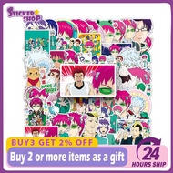 50PCS Saiki Kusuo Sticker Anime The Disastrous Life of Saiki K Graffiti Cartoon Decoration Sticker