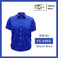 Baju Kemeja Korporat Barisan Nasional Warna Royal Blue (LOGO BN (DACING) LOGO BN (TULISAN) FC899G PE