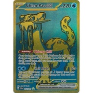 Chien-Pao ex - 242/091 - Gold Secret Rare Paldean Fates Singles