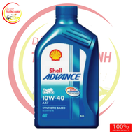 [HCM]Shell Advance 4T AX7 10W40 Synthetic Based 800L dành cho xe số