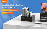 *New In Box *MAIWO K3084U3S 4-Bay Hard Drive Docking Station SATA to USB3.0 HDD Docking for 2.5/3.5 