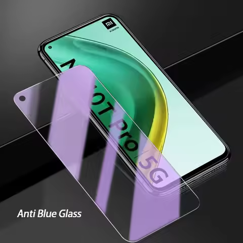 JGKK HD Tempered Glass for Xiaomi Mi 10T 11T Pro Full Cover Matte Frosted Screen Protector Anti-blue