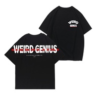 [Oversize] weird genius Baju Kaos Oversize Pria Wanita / Oversize T-shirt lengan pendek bisa cod str
