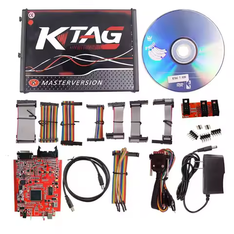 Best V2.25 KTAG EU Online Version Firmware V7.020 K-TAG Master with Red PCB No Tokens Limitation