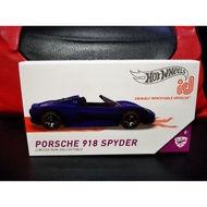 Porsche 918 Spyder 2021 Hot Wheels 2 ID Case D