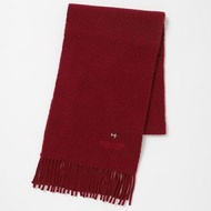 (代購)日本製 BLUE LABEL CRESTBRIDGE 經典LOGO羊毛羊絨頸巾圍巾 Airy Solid Muffler Scarf 165cm 正貨包順豐