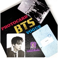 (Unit / Set Of MEMBER) BTS VOGUE EDITION PC BTS VOGUE PHOTOCARD SET MEMBER SET