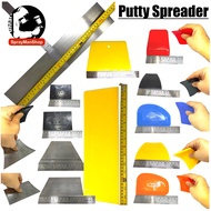 Putty Spreader Blade Flexible Rubber Steel Plastic For Car Putty And Wall Filler