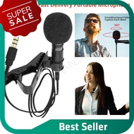 Best Choice [ Local Ready Stock ] Portable Professional Grade Lavalier Microphone 3.5mm Jack Hands-f