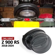 New motorcycle accessories, tail lights, LED lights, cigarette ash red, suitable for Kawasaki Z900RS
