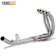 สําหรับคาวาซากินินจาZX-4RR 2023-2024 ZX4RRรถจักรยานยนต์zx4rrระบบไอเสียทั้งหมดหลบหนีการปรับเปลี่ยนไอเ