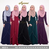 JUBAH MUSLIMAH BATRISYA PEARL plus size