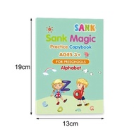 SANK MAGIC BOOK WRITING PRACTICE BOOK SET (CONTENTS 4 BOOKS + PEN + REFIL)
