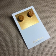 傳統月餅黏土食物系列耳環/耳夾