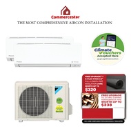 DAIKIN SYSTEM 2 ISMILE ECO+ STREAMER SERIES R32 (INSTALLATION INCLUDED FREE UPGRADED MATERIALS)