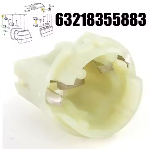 Hot Sale Tail Light Bulb Socket For BMW E30 E32 E34 E38 E71 OEM Number 63218355883 Replacement Car A