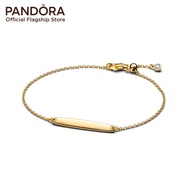 Pandora Engravable Bar Chain Bracelet