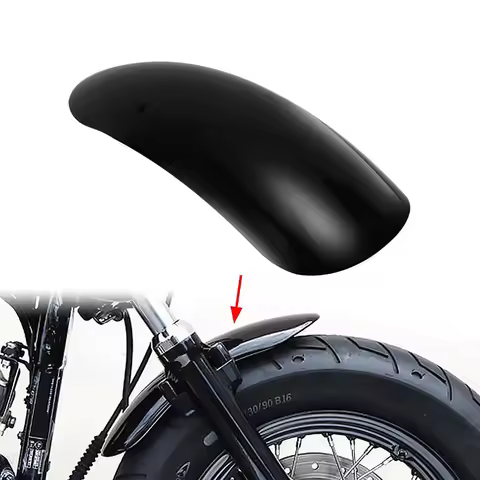 Motorcycle Custom Black Short Front Fender For Harley Sportster Forty Eight XL1200X 2010-2017 16 15 