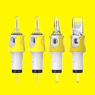 HAWINK Tattoo Cartridges Needles 40Pcs Mixed #12 Standard Curved/Round Magnum M-Taper 7RM 9RM 11RM 1