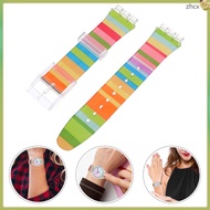 Portable 19mm Watchband Strap Replacement Waterproof Silicone Watch Strap  zhihuicx