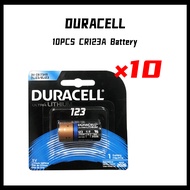 Duracell แบตเตอรี่ลิเธียม 3V CR123 CR123A DL 123 CRCR17345 สําหรับแฟลชกล้อง วิสัยทัศน์กลางคืน